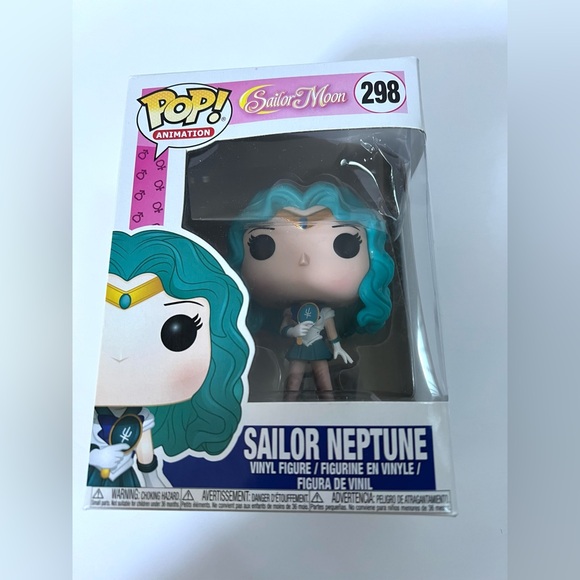Funko Pop Animation: Sailor Moon - Sailor Neptune Collectible Vinyl Figure - Picture 5 of 7